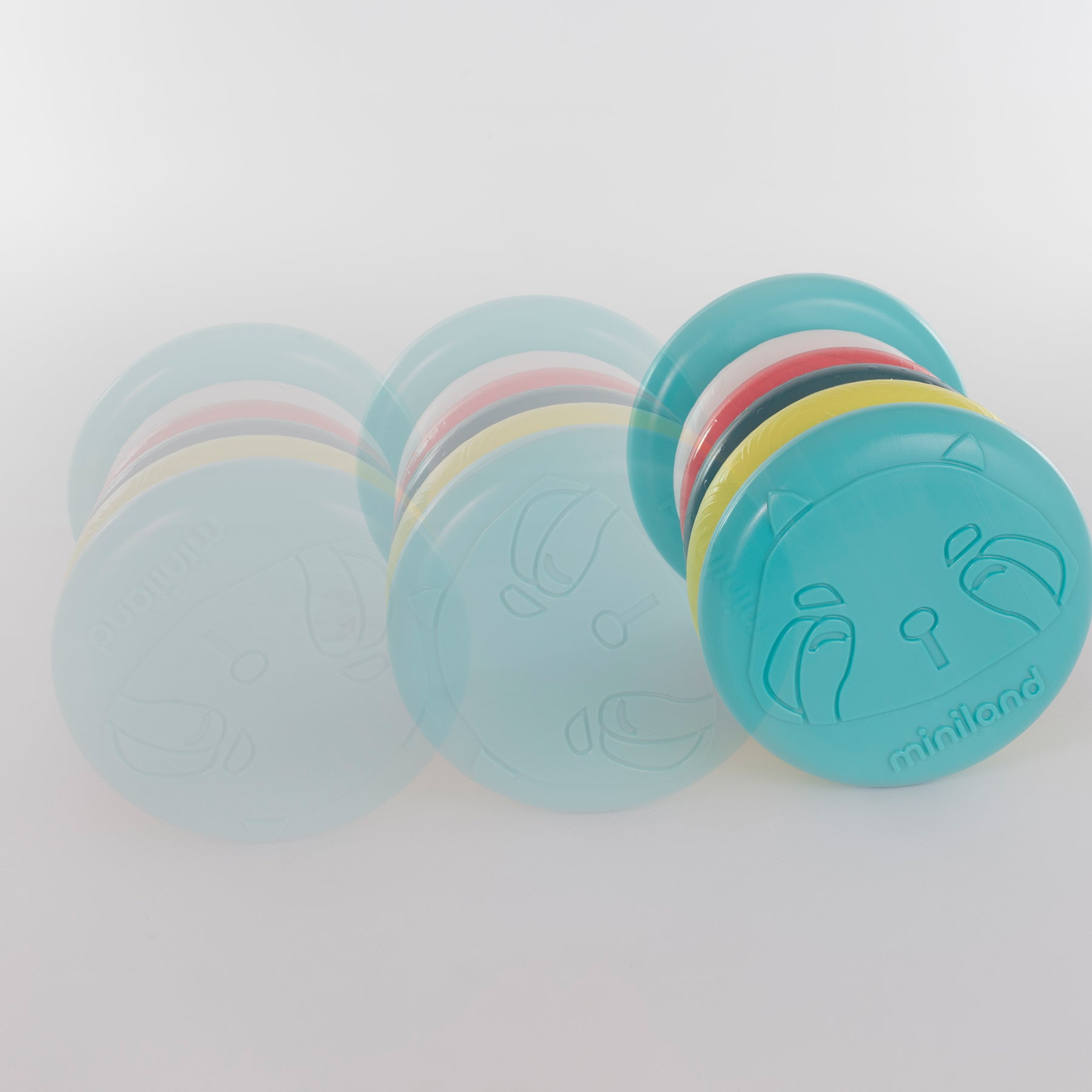 Miniland Feel to Learn: Stack & Roll Rings ?C Eco-Friendly Toy - Image 3