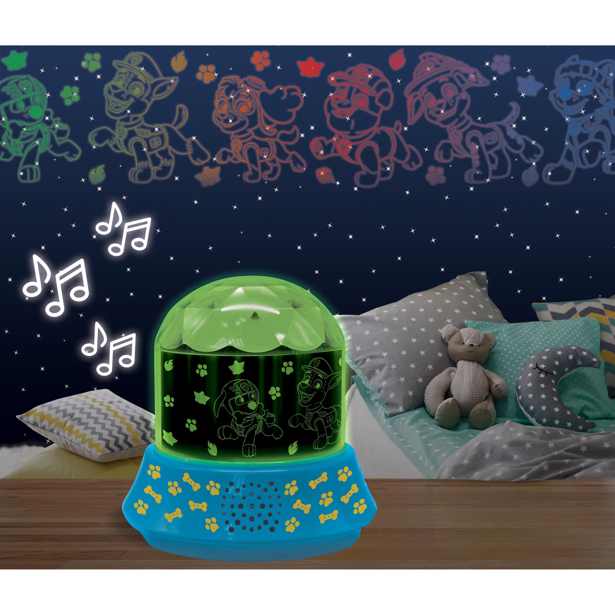 Paw Patrol Nightlight Projector with Speaker - Chase & Friends Multicolor - Image 10