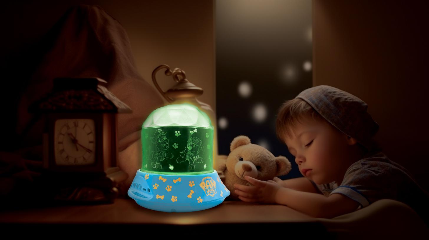 Paw Patrol Nightlight Projector with Speaker - Chase & Friends Multicolor - Image 4