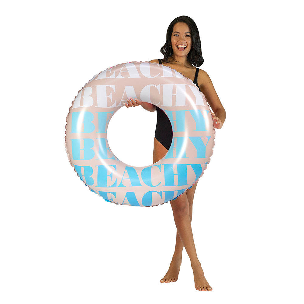 Good Vibes 36" Beach & Pool Tube - Beachy - Image 3