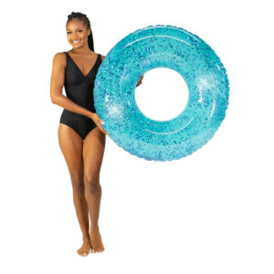 PoolCandy Aqua Glitter 42-Inch Beach & Pool Tube
