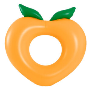 SplashParty Jumbo 40-Inch Peach-Shaped Pool Float