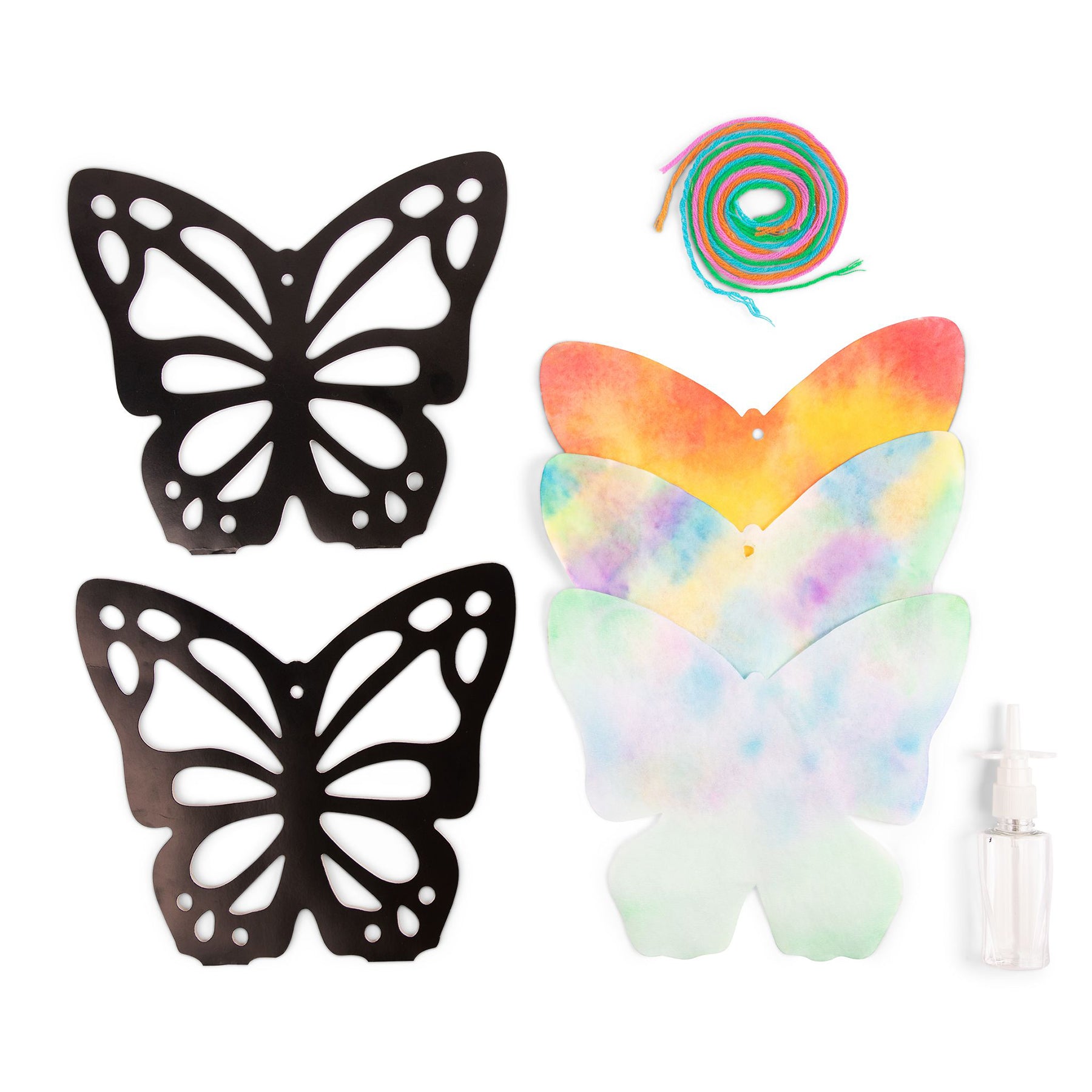 Roylco Artistic Flutter Craft Mobiles Kit - 21 Piece Set - Image 2