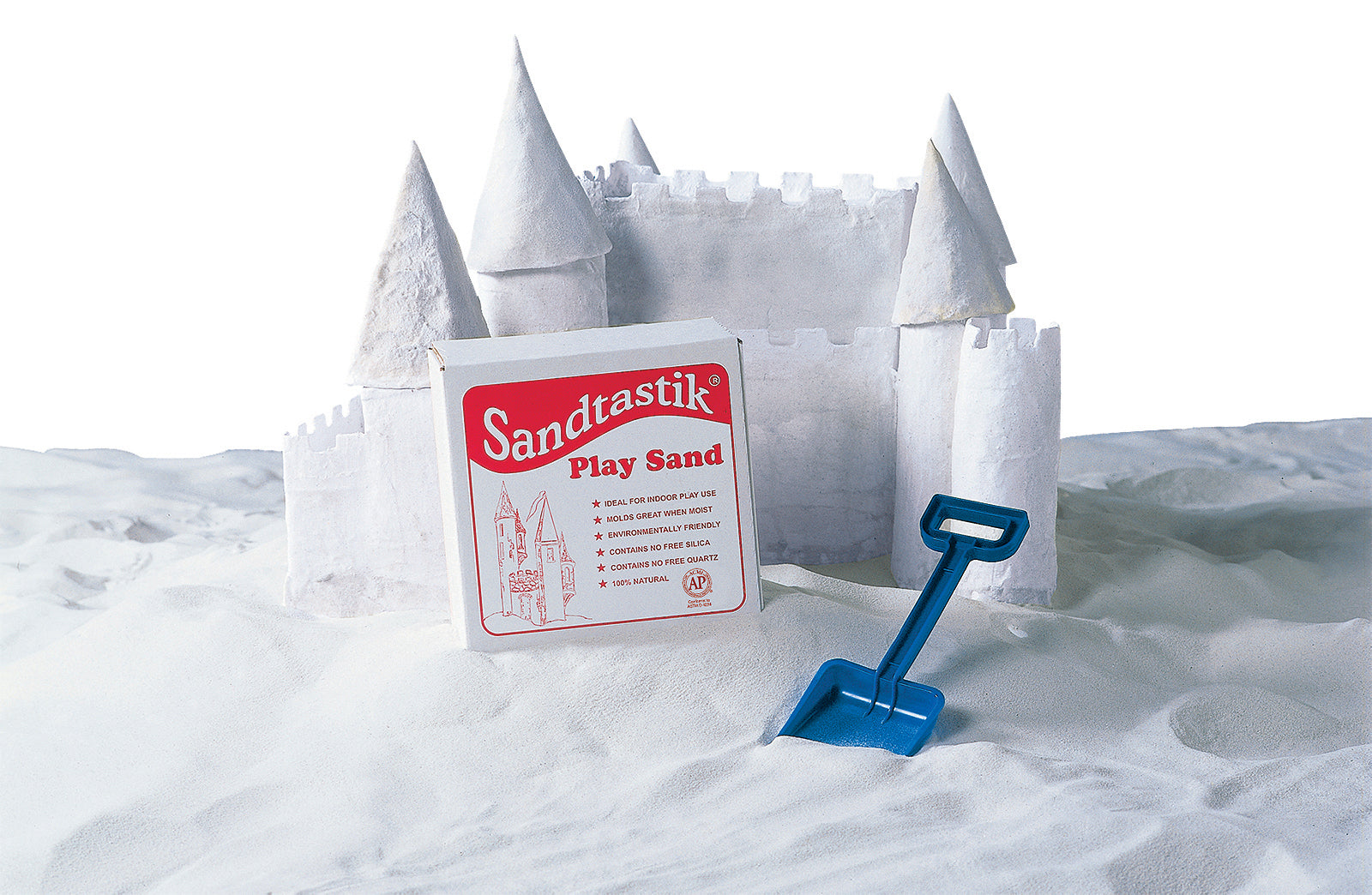 Sandtastik - Sparkling White Play Sand - 25 lb Box - Image 3