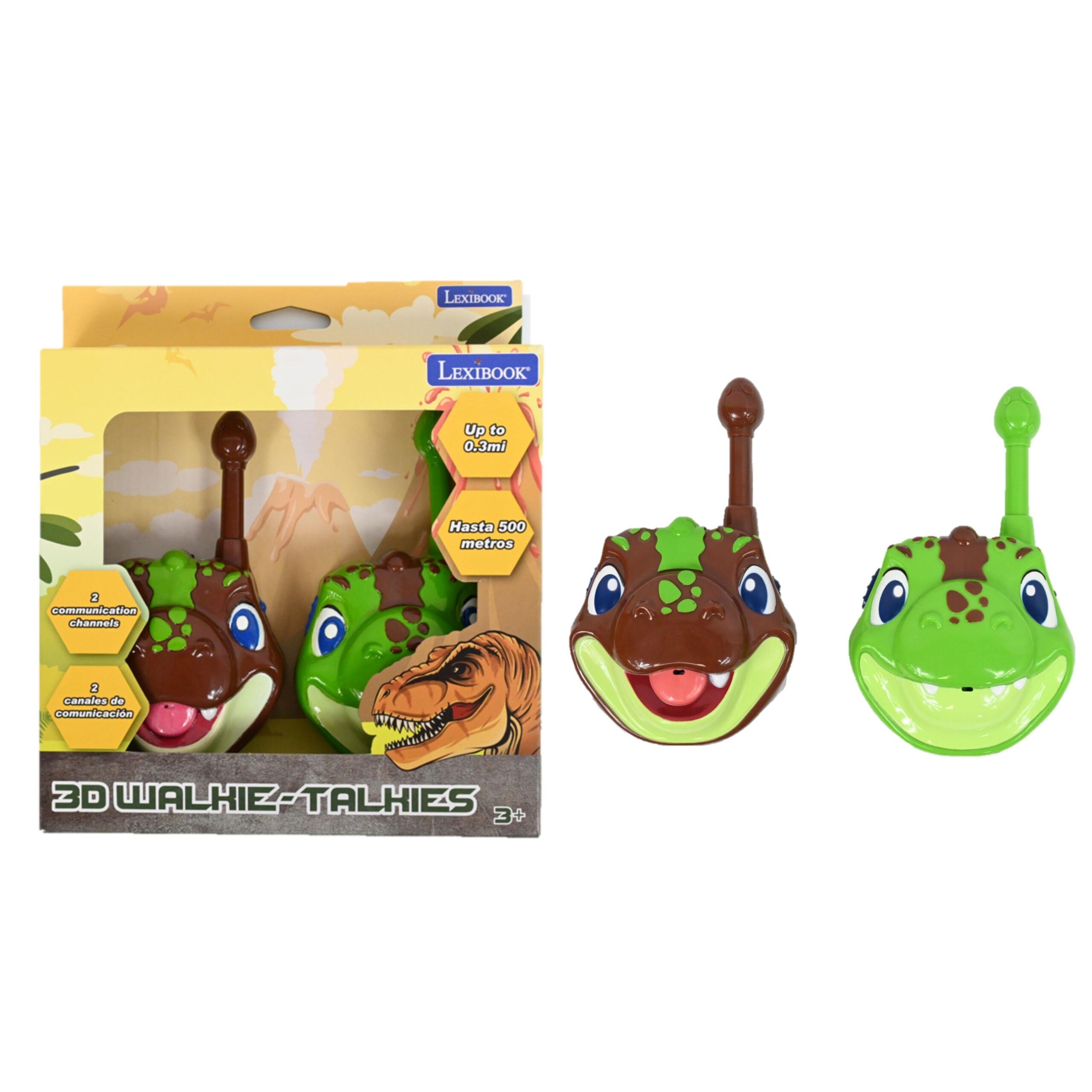 3D Dinosaurs Walkie Talkies for Outdoor Adventures - Image 4
