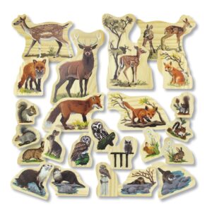 Yellow Door Woodland Animal Families ?C Enchanting Wooden Playset