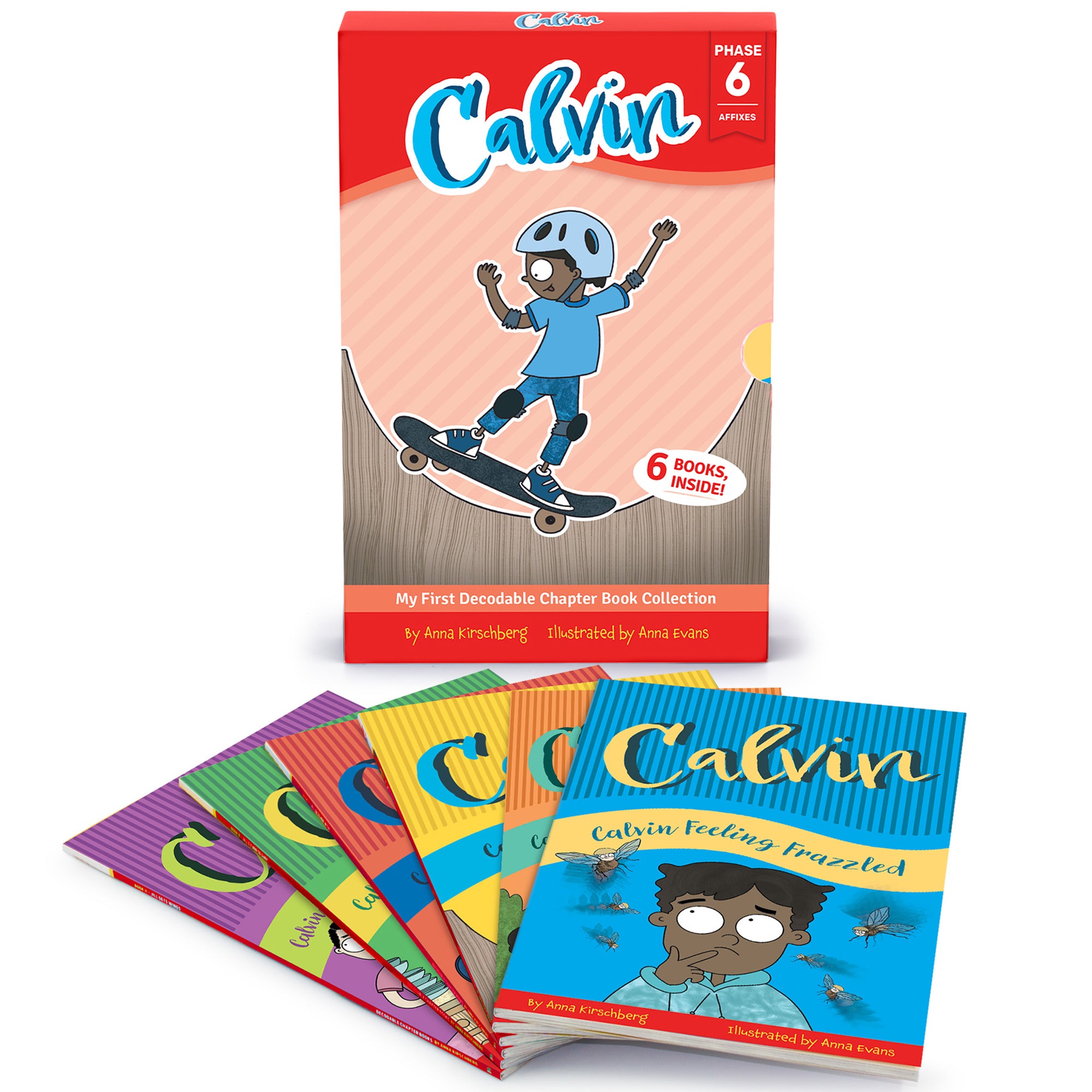 Calvin Decodable Chapter Book Set - 6 Illustrated Books - Image 3