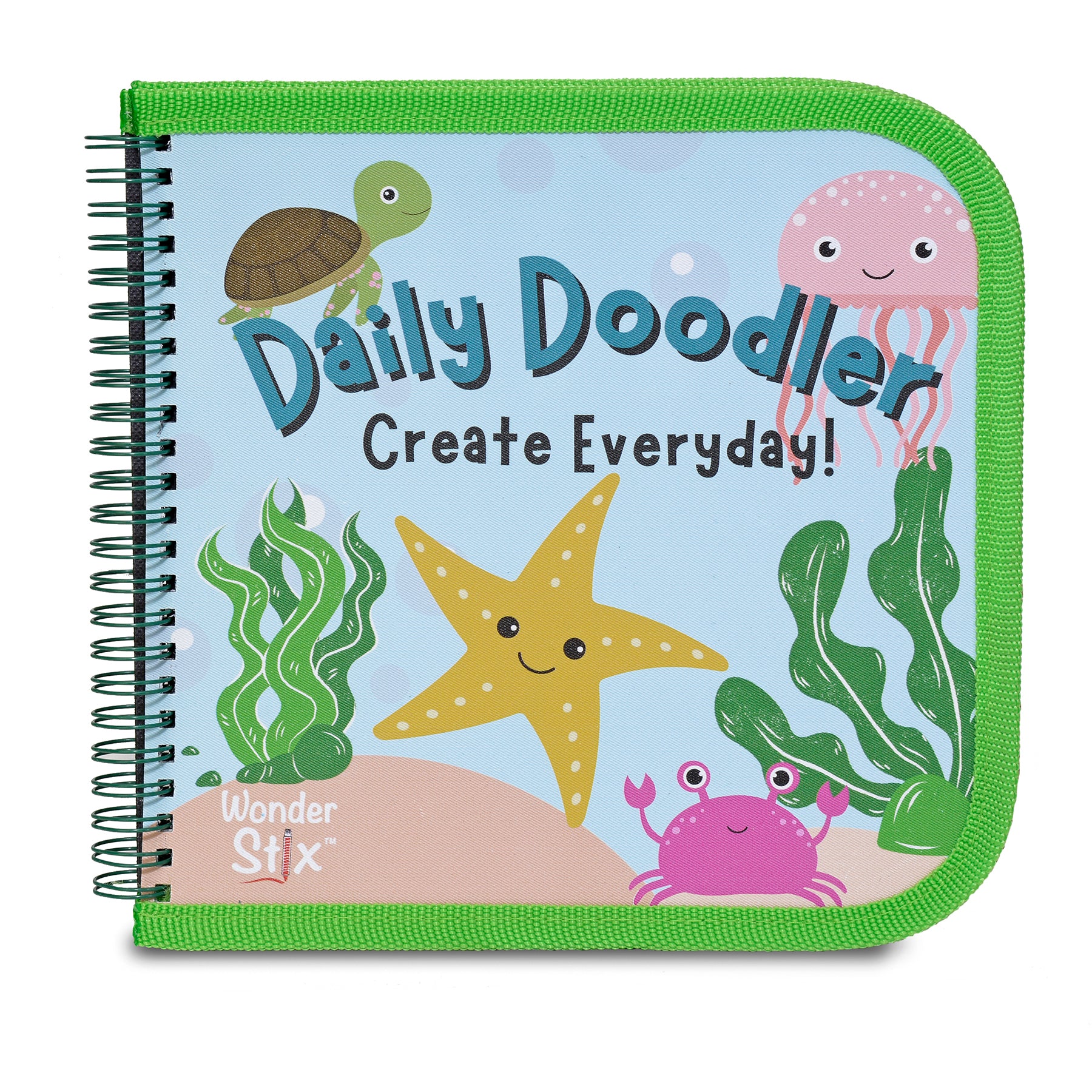 The Pencil Grip Sea Life Daily Doodler Activity Book with Wonder Stix - Assorted Colors - Image 3