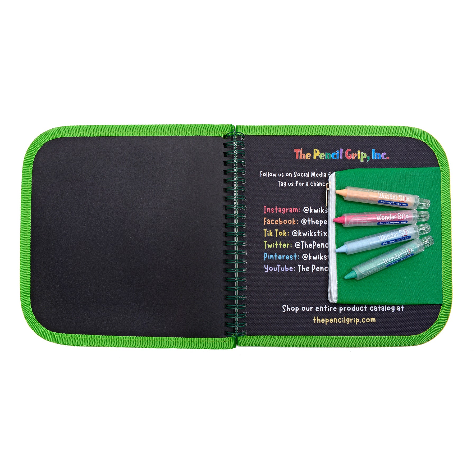 The Pencil Grip Wild Animals Daily Doodler Activity Book with Wonder Stix - Image 5