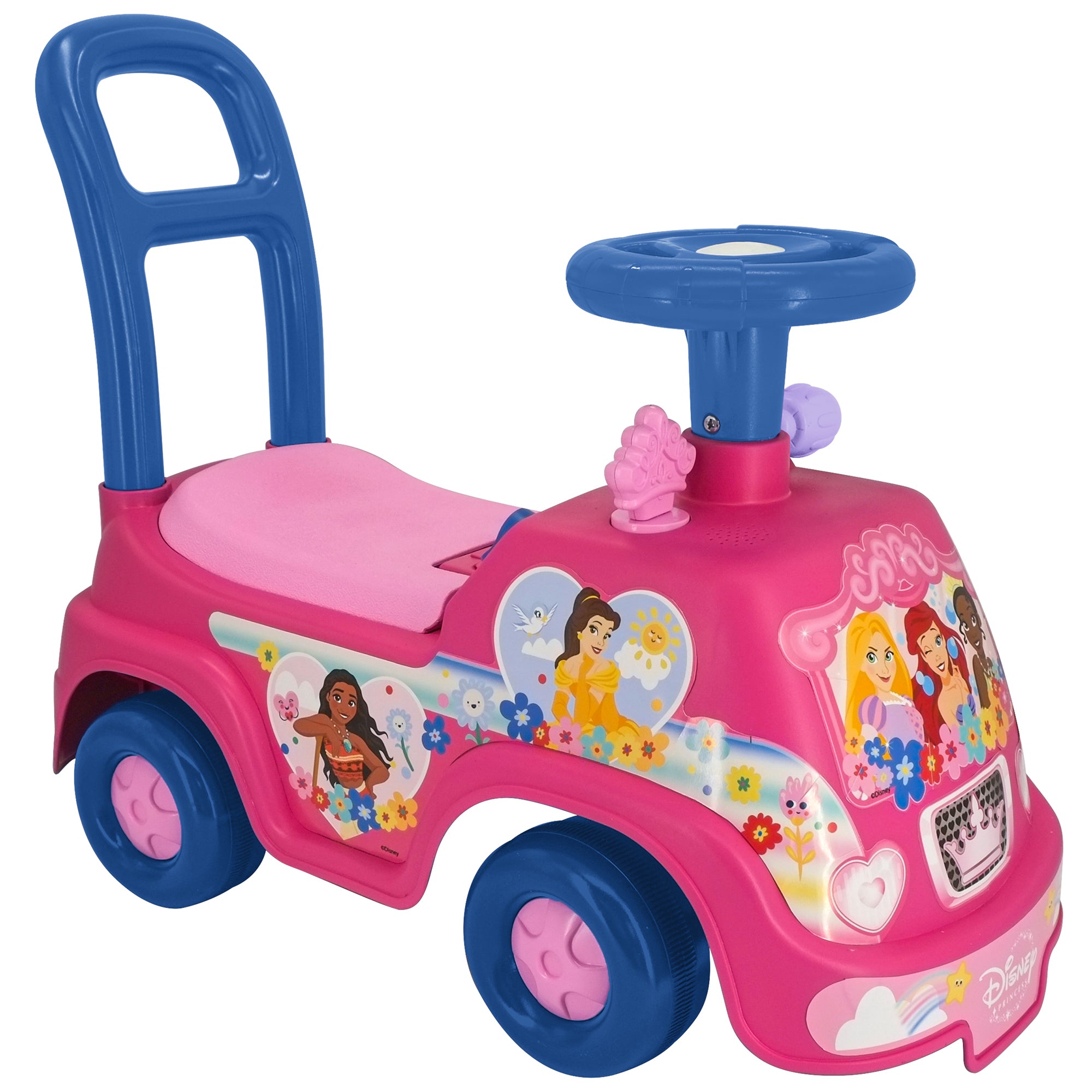 Kiddieland - Disney Princess Adventure Ride-On - Magical Light & Sound Vehicle - Image 2