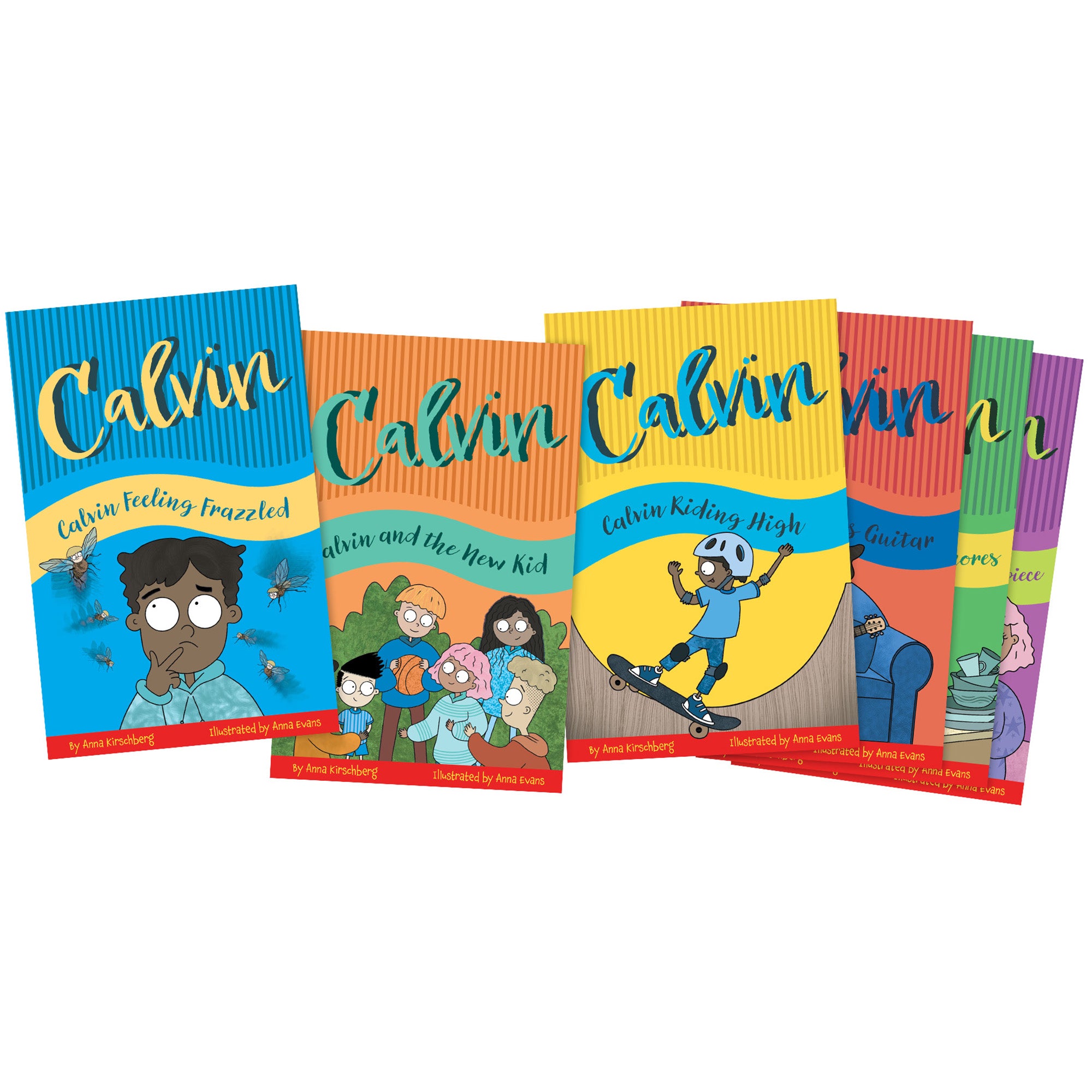 Calvin Decodable Chapter Book Set - 6 Illustrated Books - Image 5