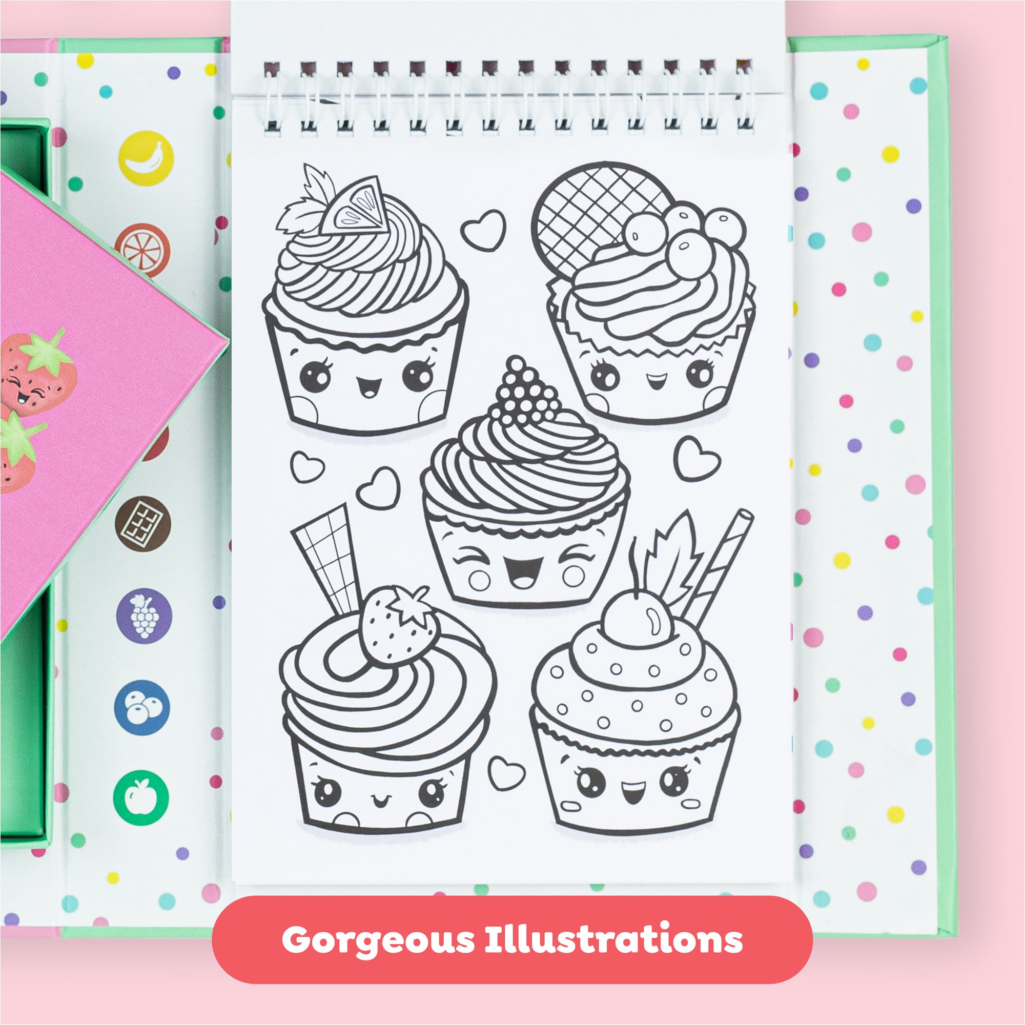 Tiger Fruitie Cutie Scented Coloring Set - Image 4