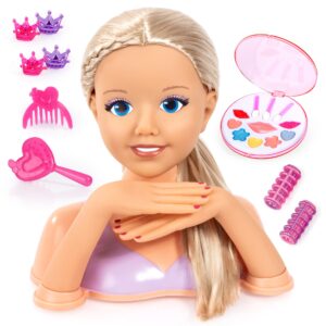 Bayer Design Lisa Top Model Styling Head - 10" Beauty Playset