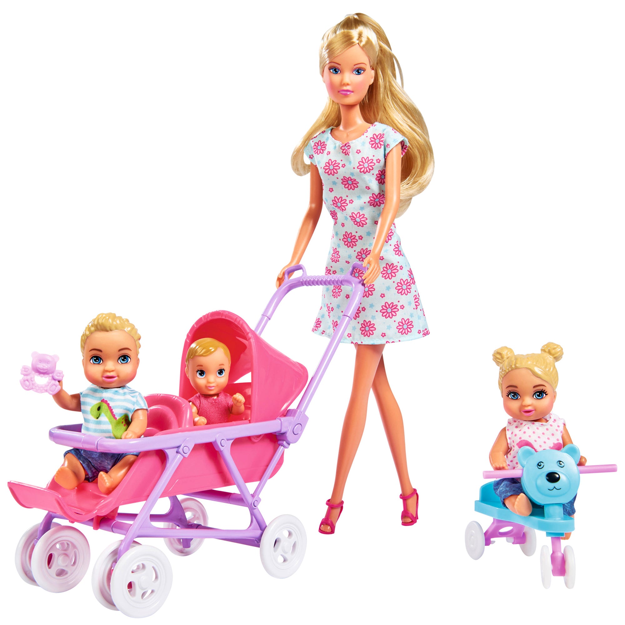 Simba Toys Steffi Love Baby World Set - Includes Teacher & 3 Dolls - Image 2