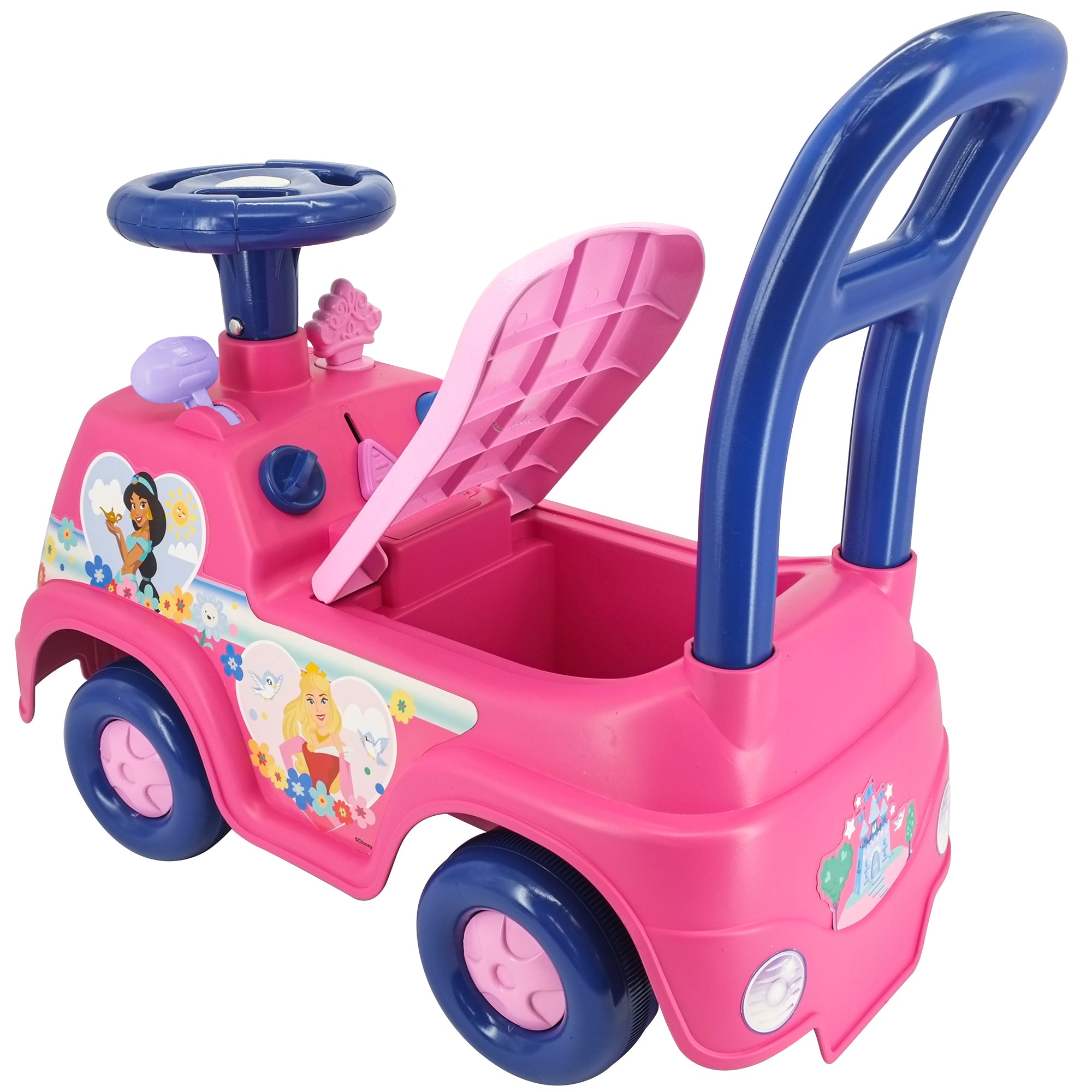 Kiddieland - Disney Princess Adventure Ride-On - Magical Light & Sound Vehicle - Image 4