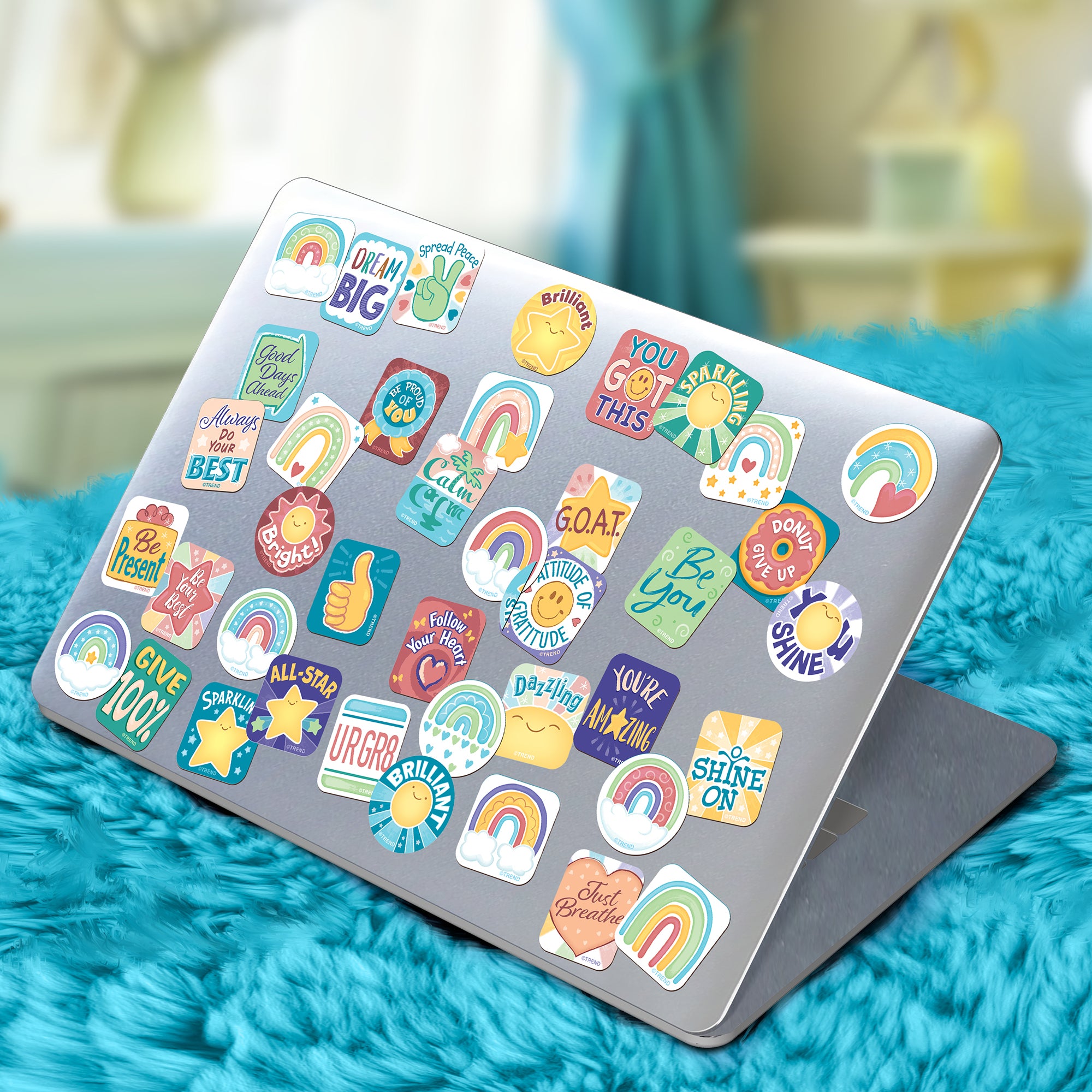 TREND Scratch 'N Sniff Be Your Best ?C Scented Stickers 120ct Motivation Pack - Image 5