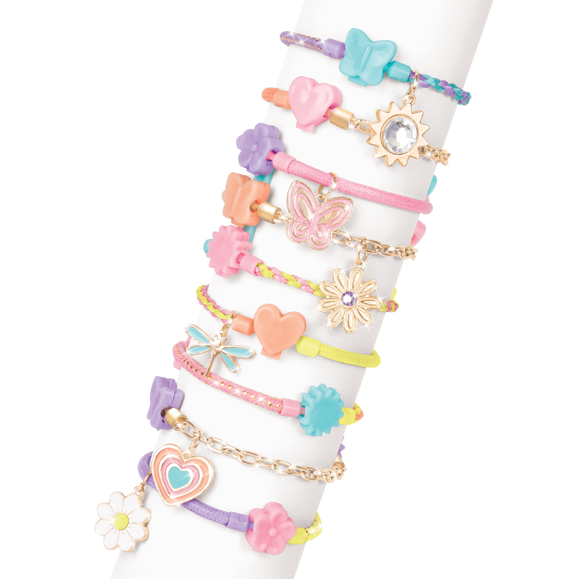 MIR Pastel Paradise Jewelry Kit - Bracelet & Necklace Crafting Set - Image 3