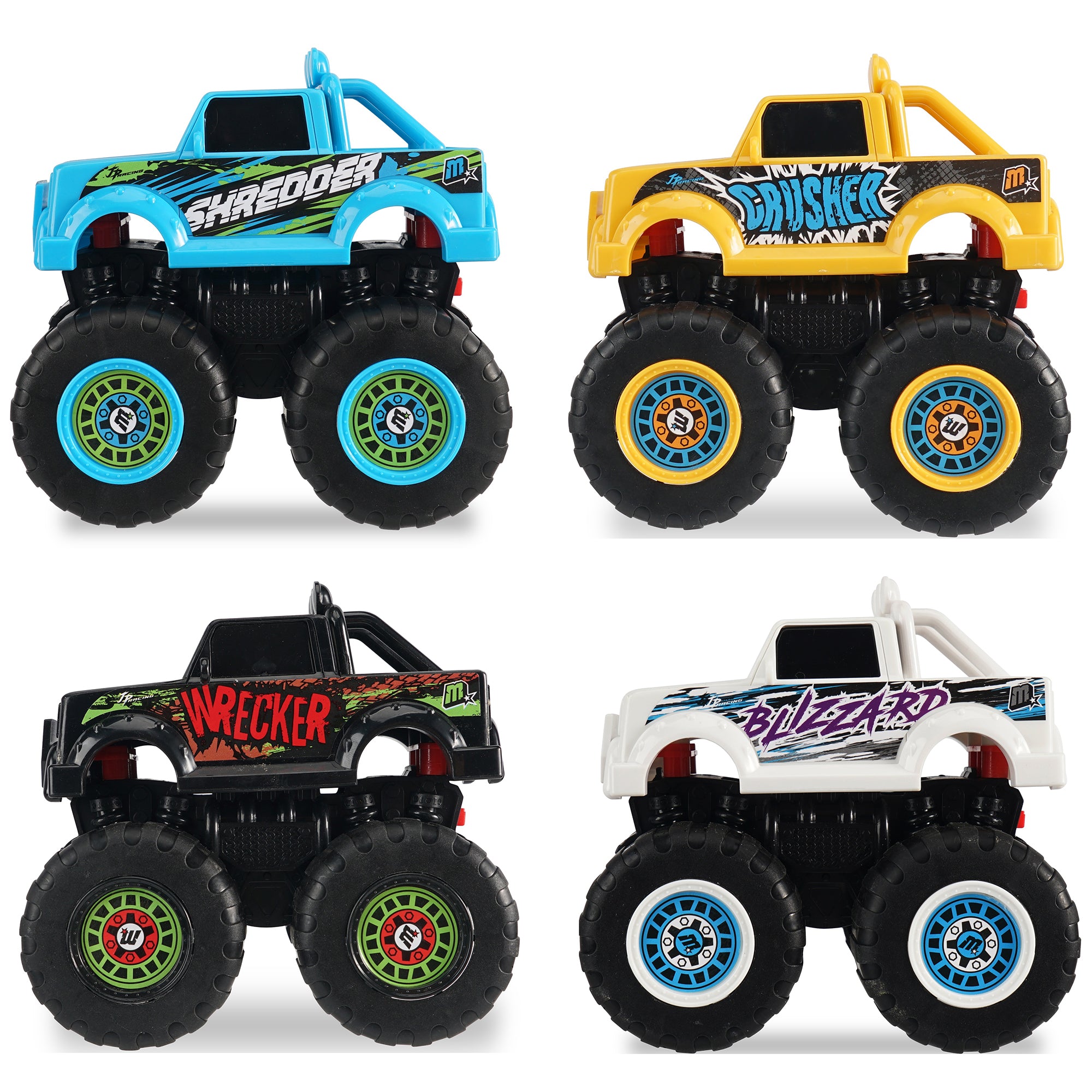 Monster Maniacs Switch 'Ems 24pc Monster Truck Playset - Image 3