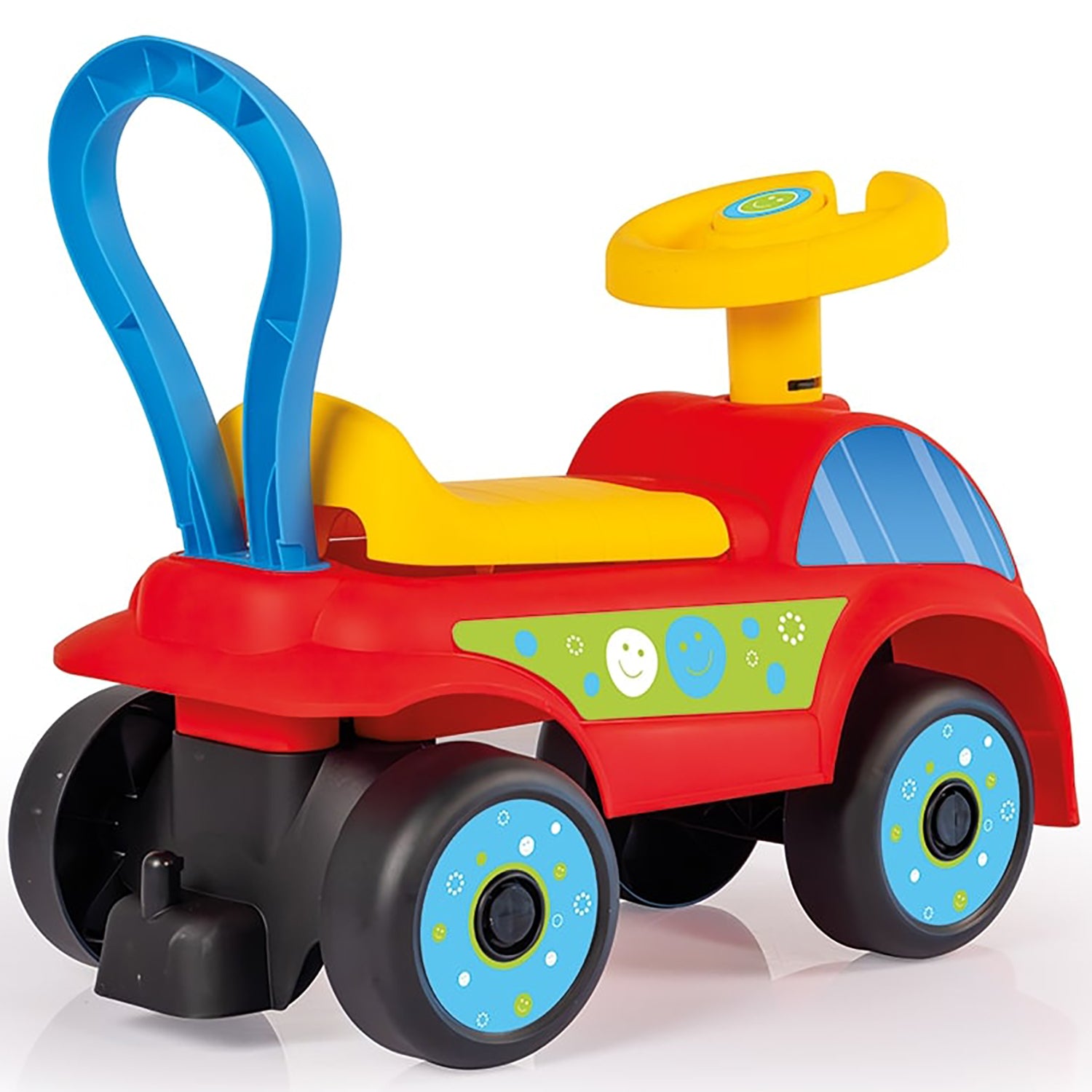 Dolu - Walk & Drive - Adventure Ride-On Toy Vehicle - Red & Blue - Image 5