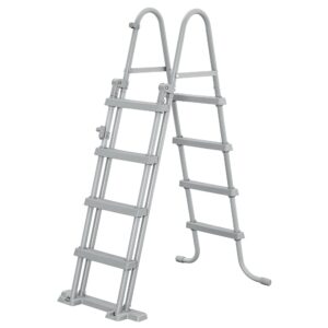 Bestway Flip & Lock 48" Pool Ladder - Corrosion-Resistant Frame, Anti-Slip Steps