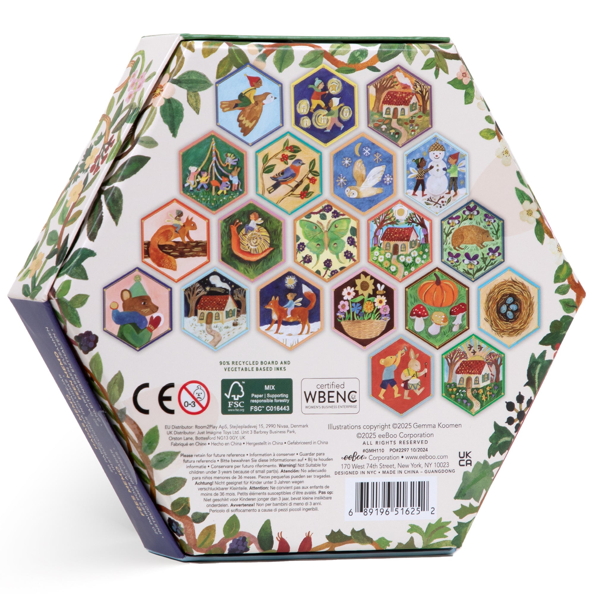 Cottage Fairies Memory & Matching Game