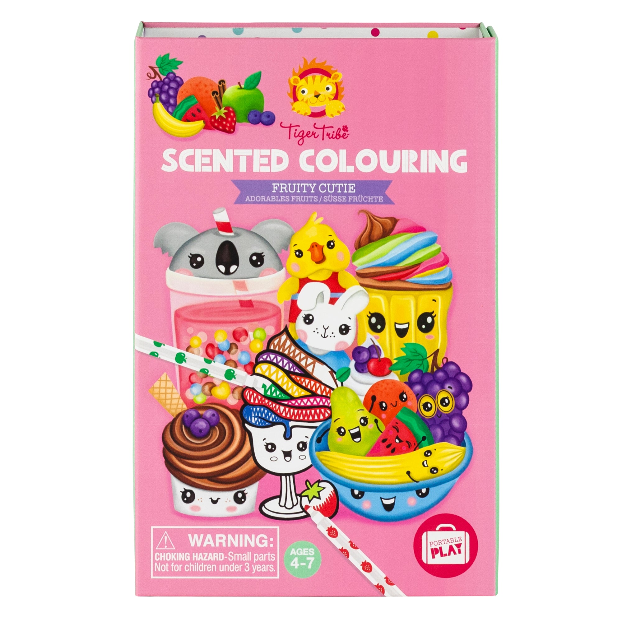 Tiger Fruitie Cutie Scented Coloring Set