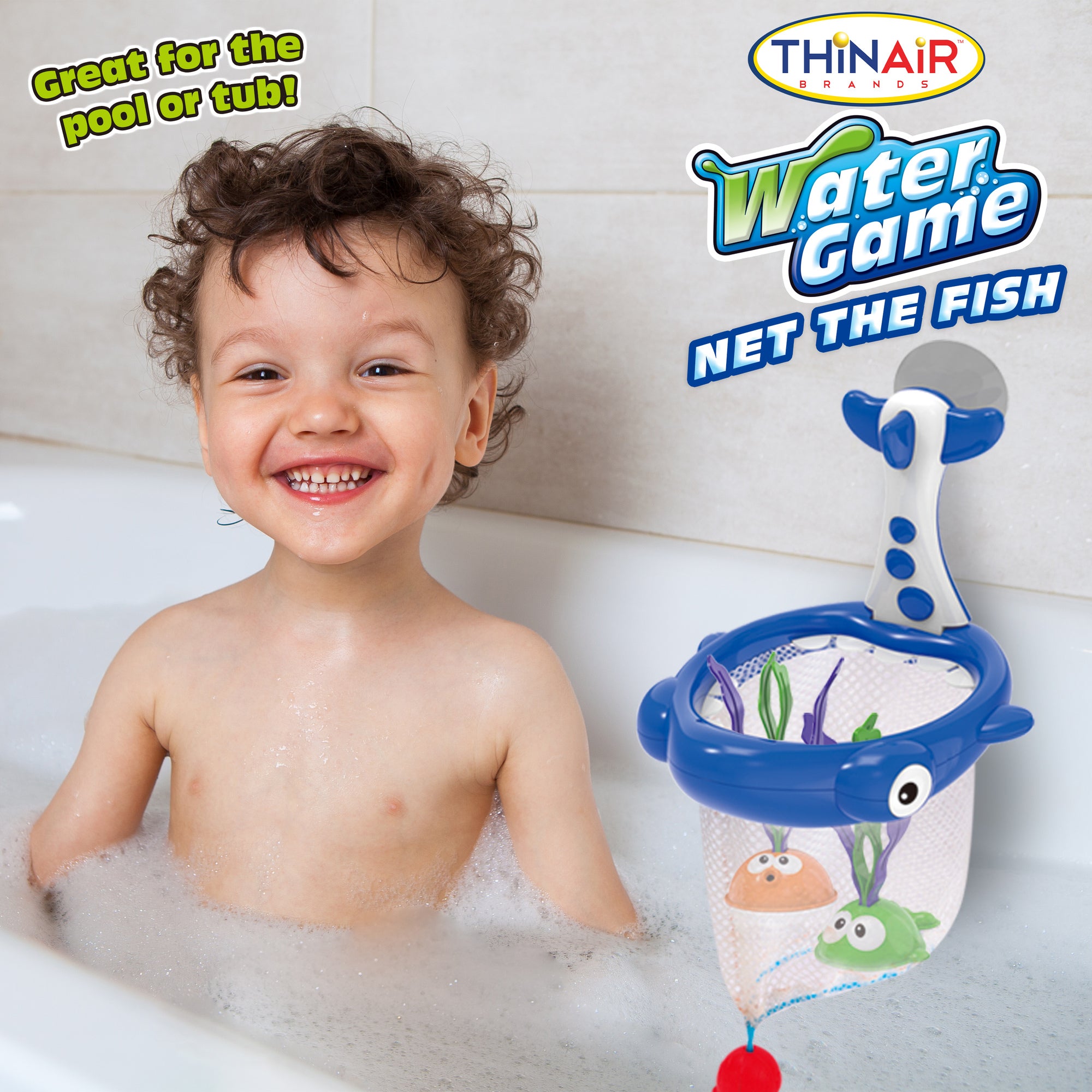 Scooba Duck Shark Net & Fish Water Game - Colorful Bath & Pool Fun for Ages 3+ - Image 3