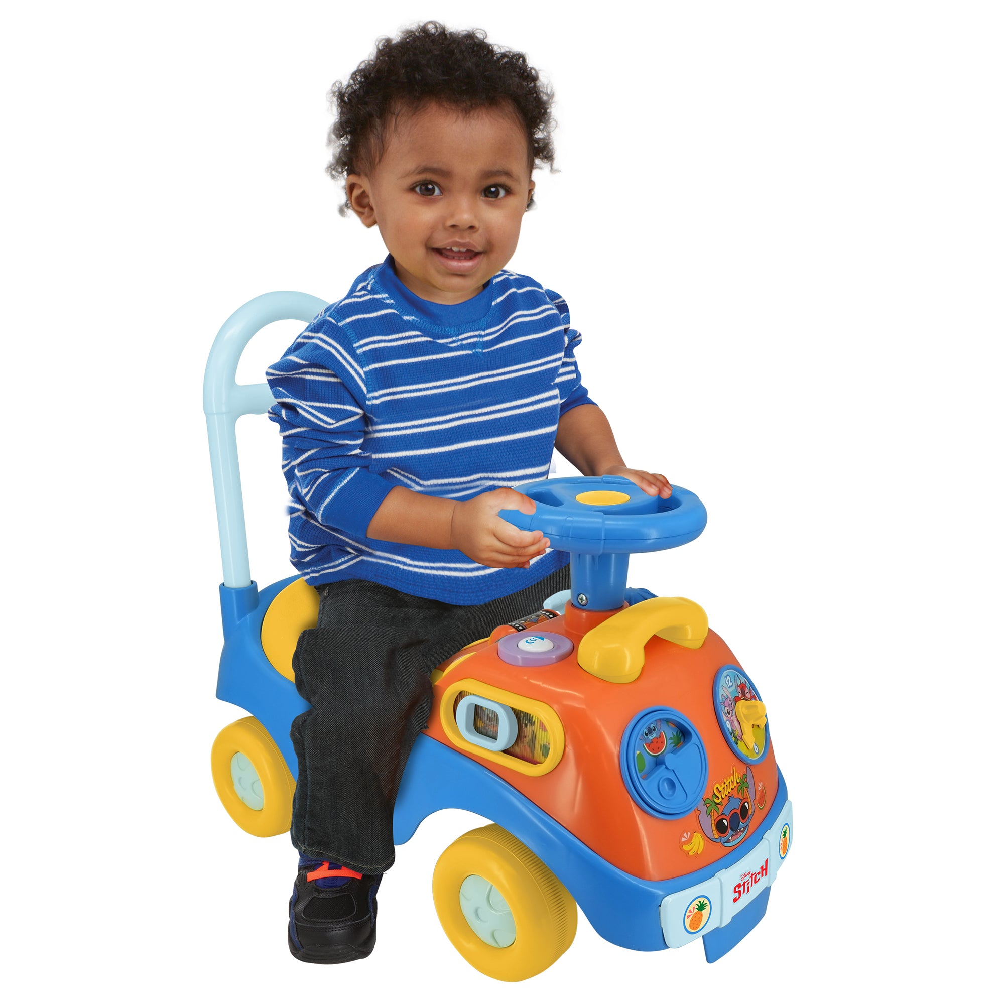 Kiddieland - Disney Stitch Lights N' Sounds Ride-On - Foot-To-Floor Fun - Image 5