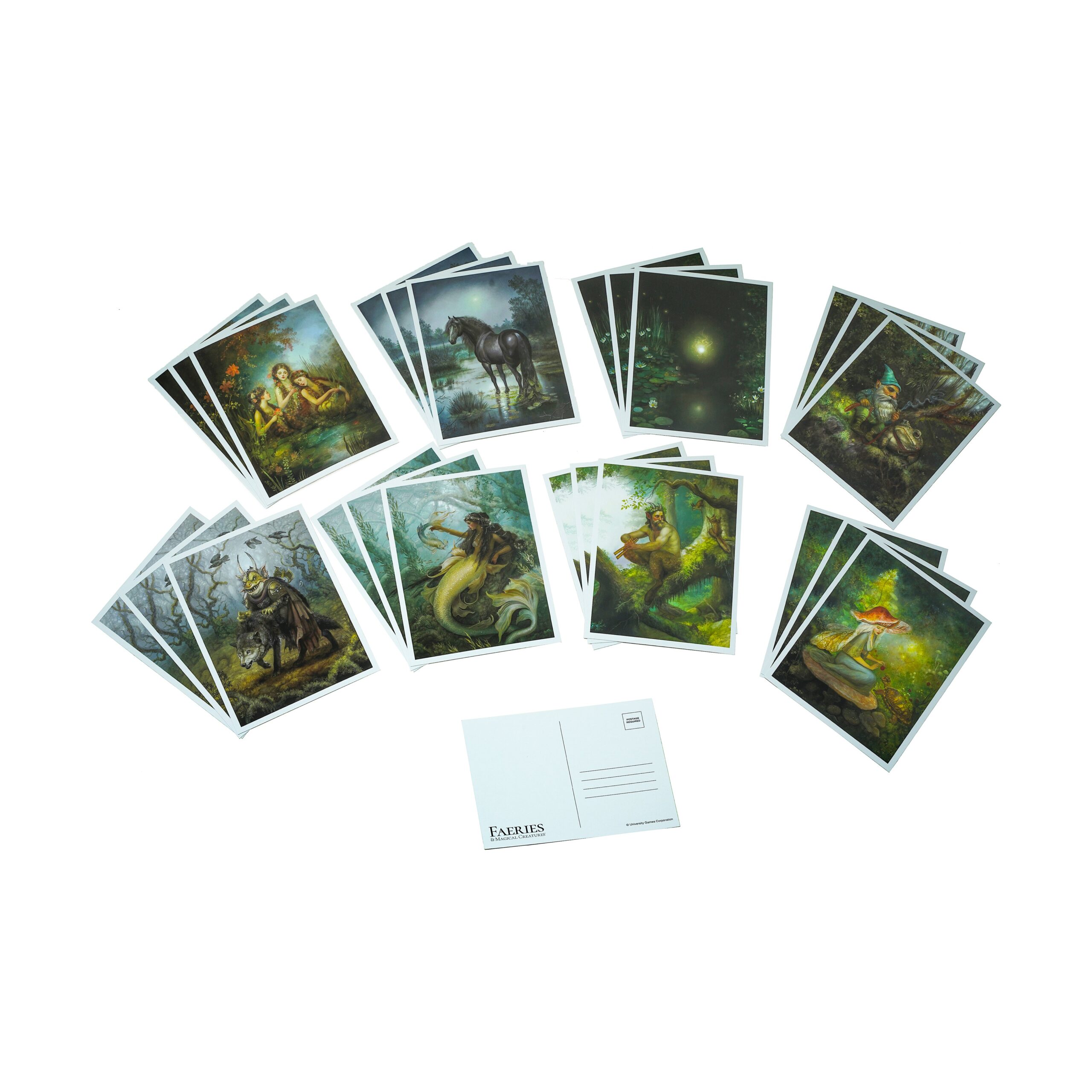 Annie Stegg Gerard's Enchanted Faeries & Magical Creatures Postcard Collection - Image 3