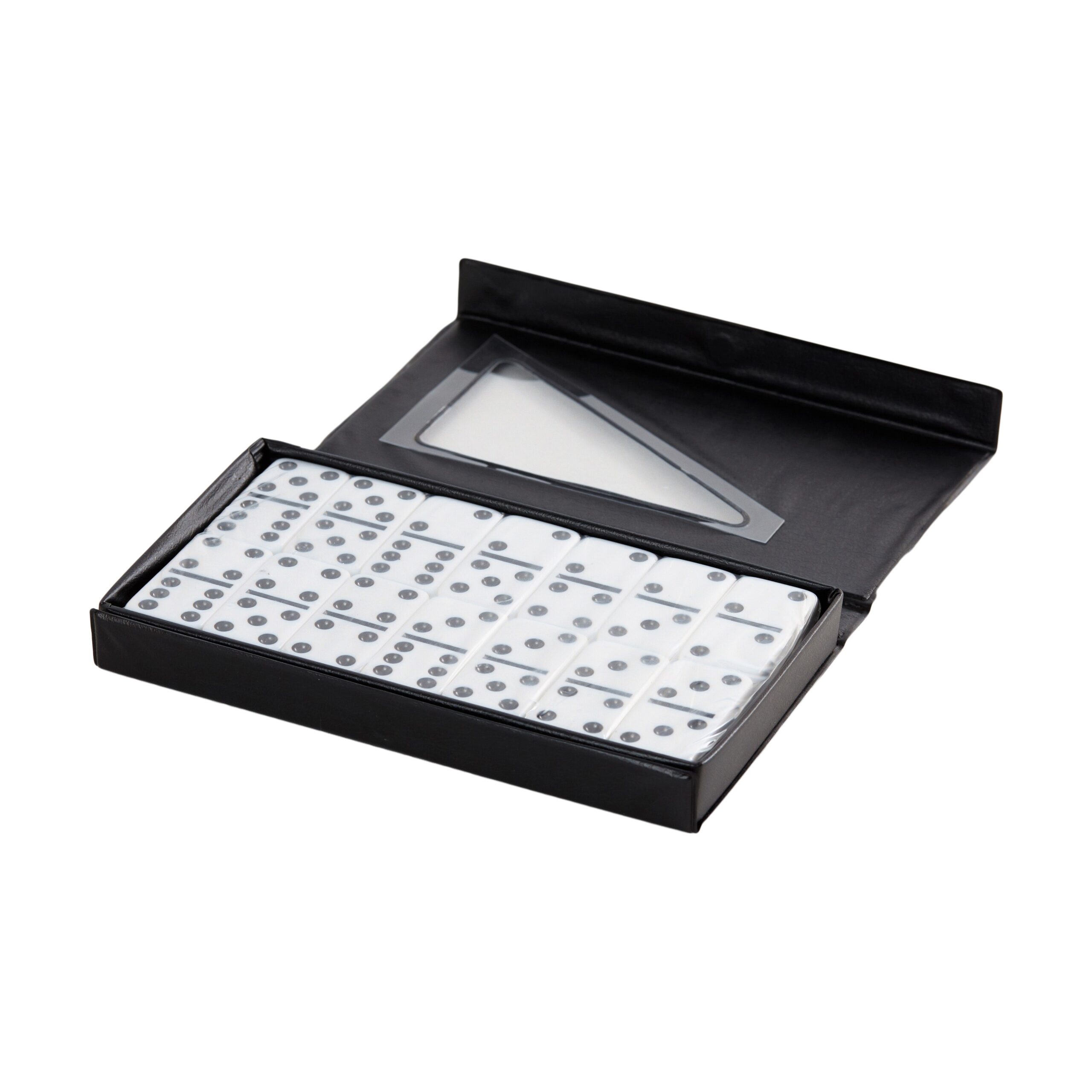 Double 6 Black Dot Dominoes Professional Size Game Set - Image 4