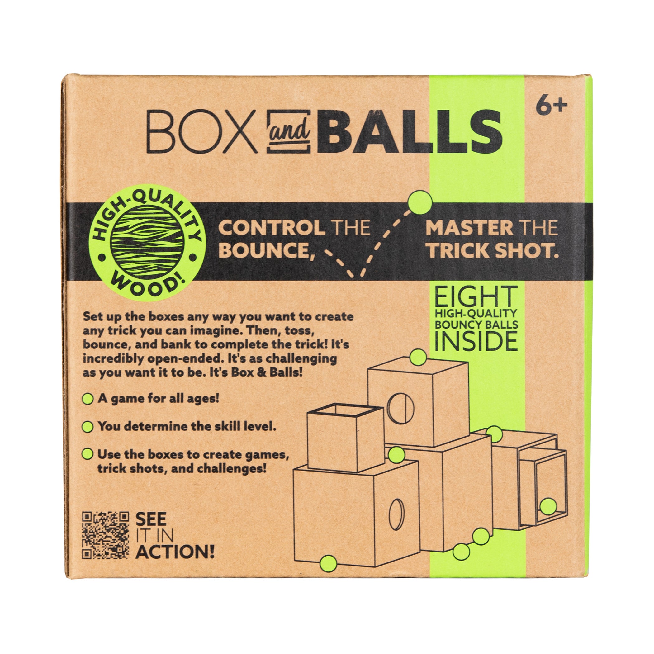 Box and Balls - Classic Wooden Trick Shot Game - Image 4