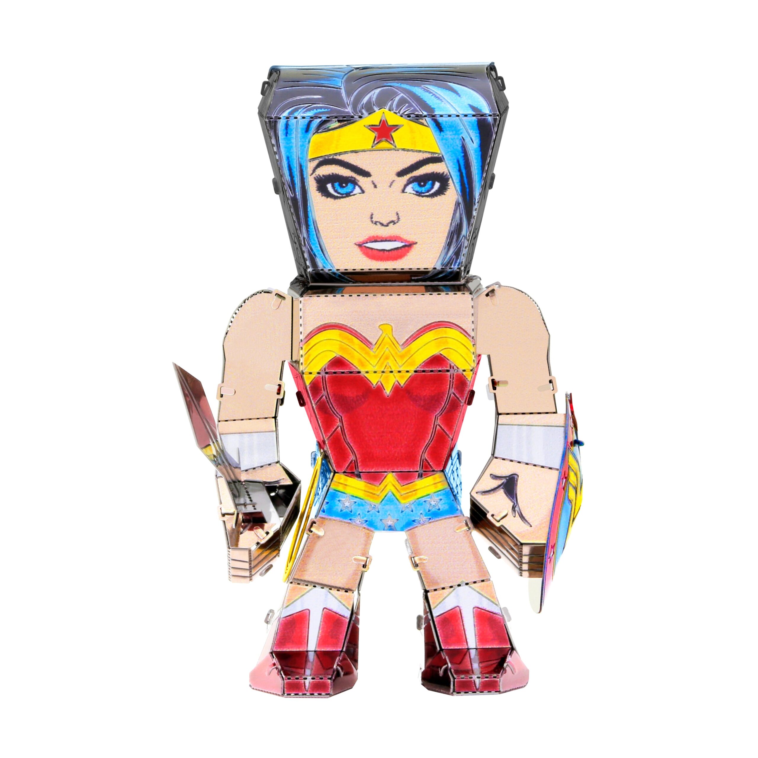 Metal Earth Legends 3D Wonder Woman Justice League Model Kit - Image 2