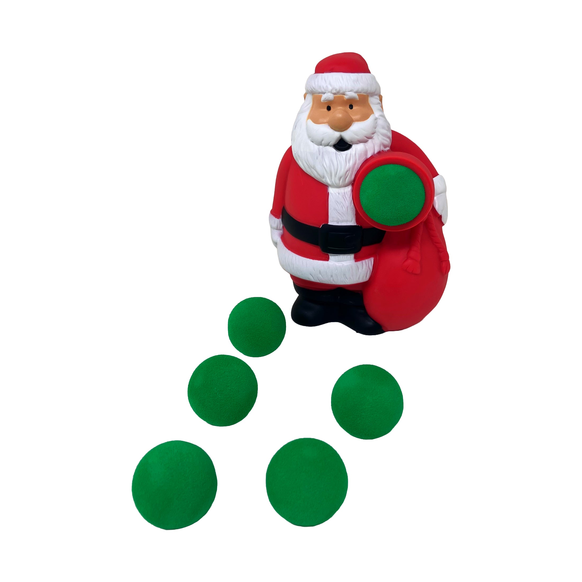Hog Wild Santa Holiday Popper - Festive Foam Ball Launcher - Image 4