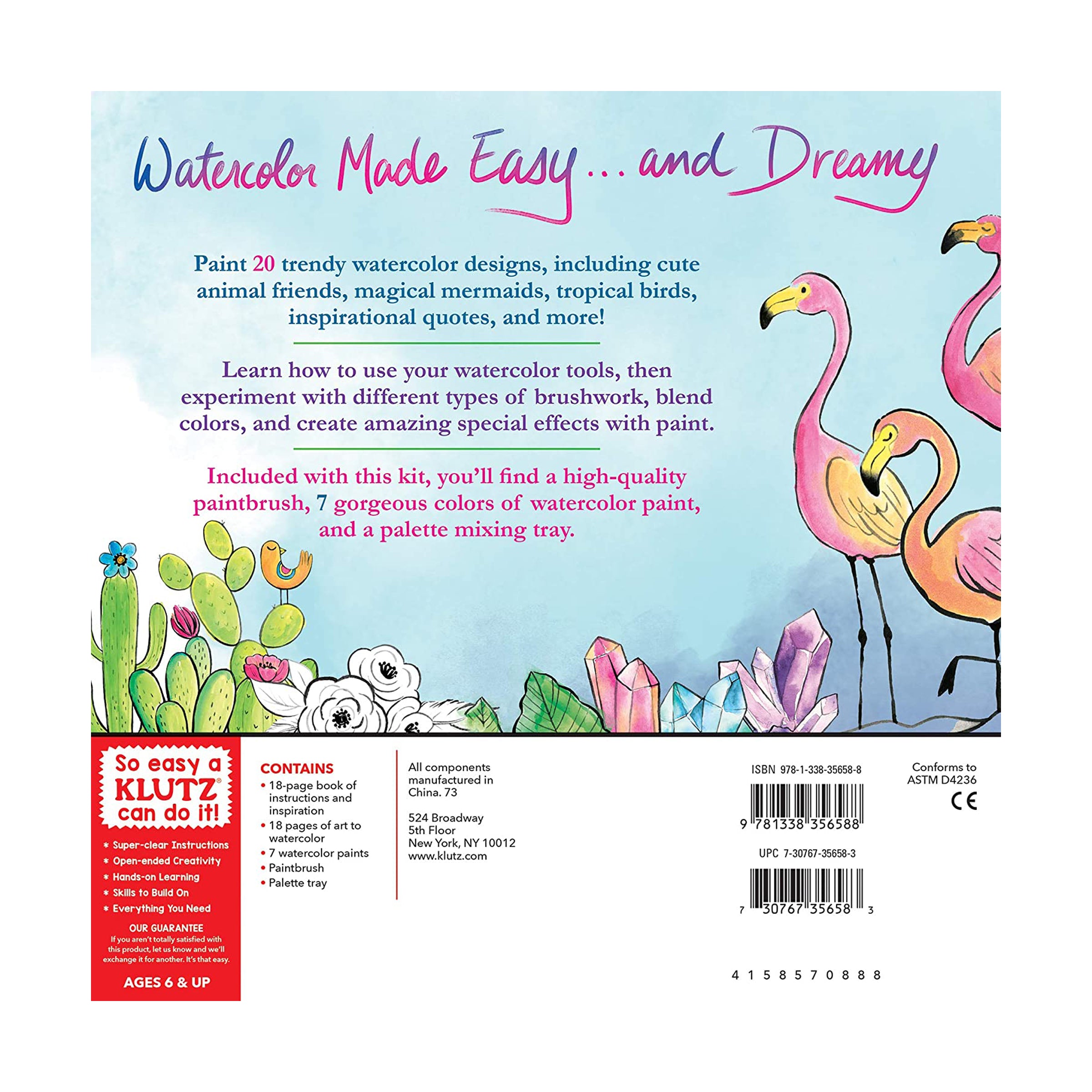 Whimsical Watercolor Dreams Complete Painting Kit for Kids and Teens - Image 2
