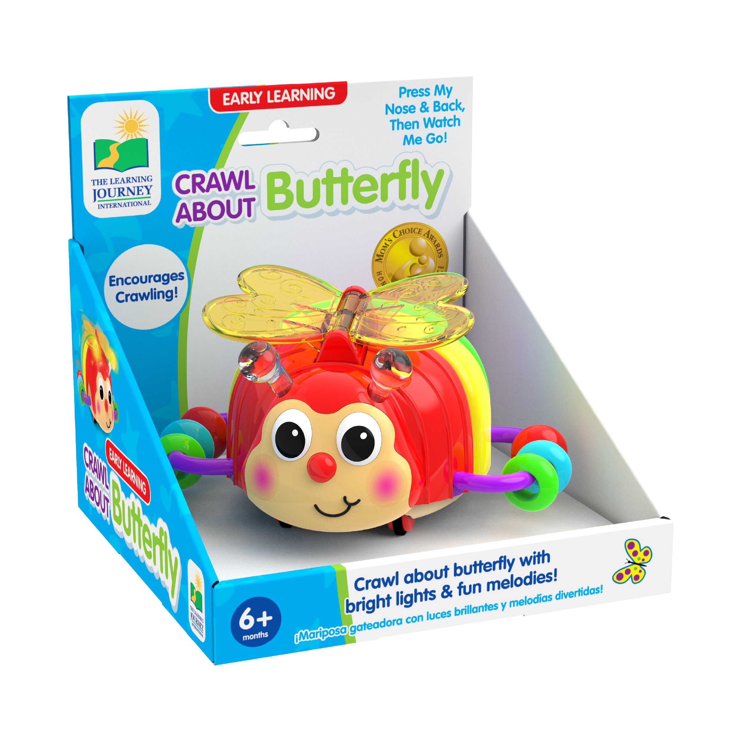 Early Learning Crawl-About Butterfly ?C Interactive Infant Toy