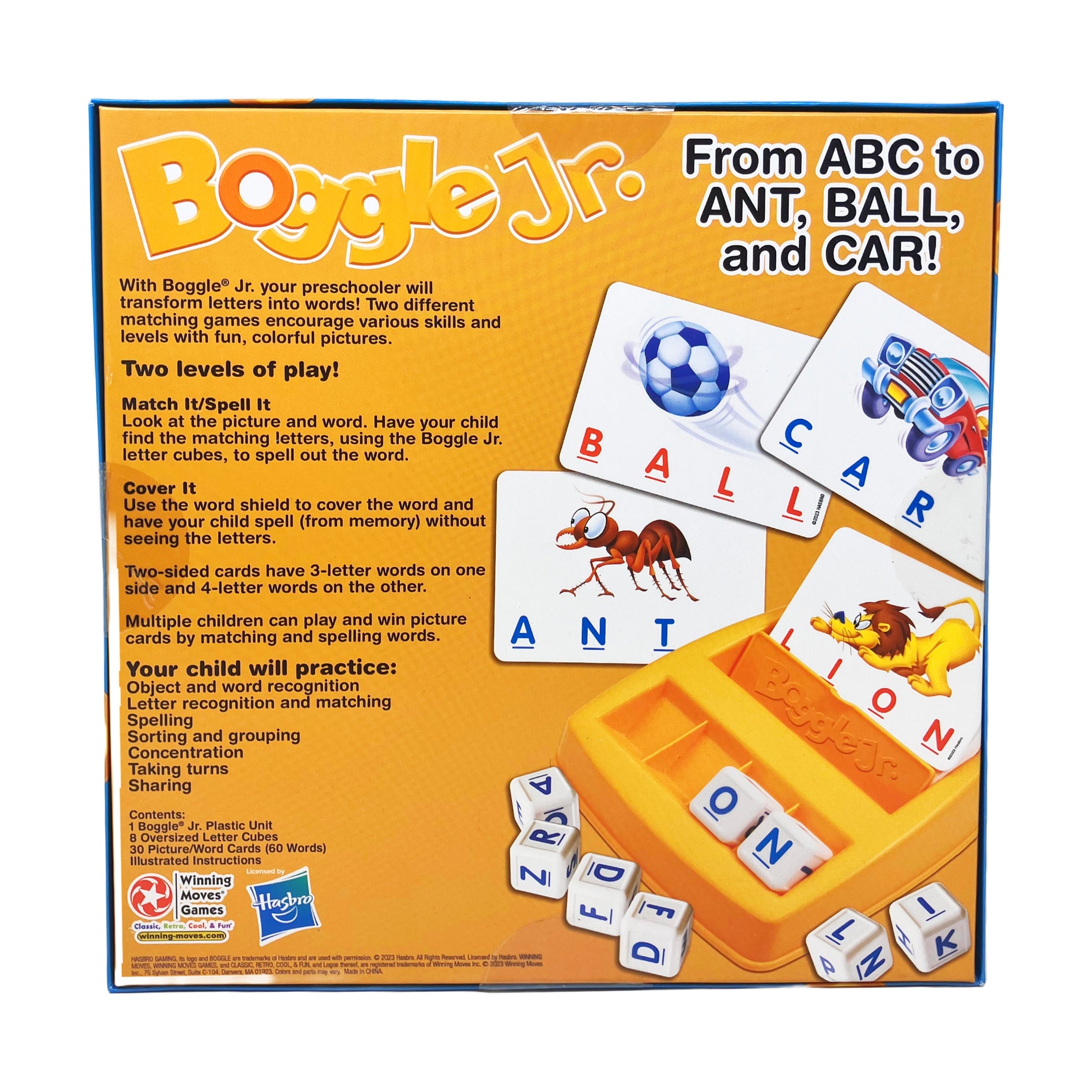 Boggle Jr. Preschool Letter Matching Game - Image 4