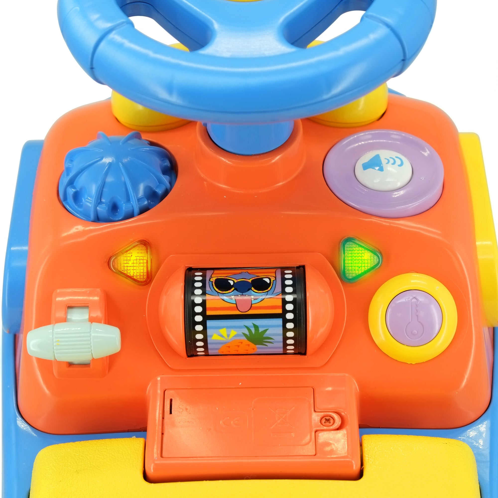 Kiddieland - Disney Stitch Lights N' Sounds Ride-On - Foot-To-Floor Fun - Image 3